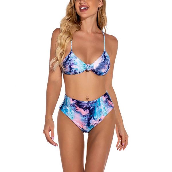 women's swimwear bikini set bra tie-dye printing high waisted swimsuits for women 2021 lastest popural beachwear femme brazilian, White;black
women's swimwear bikini set bra tie-dye printing high waisted swimsuits for women 2021 lastest popural beachwear femme brazilian, White;black