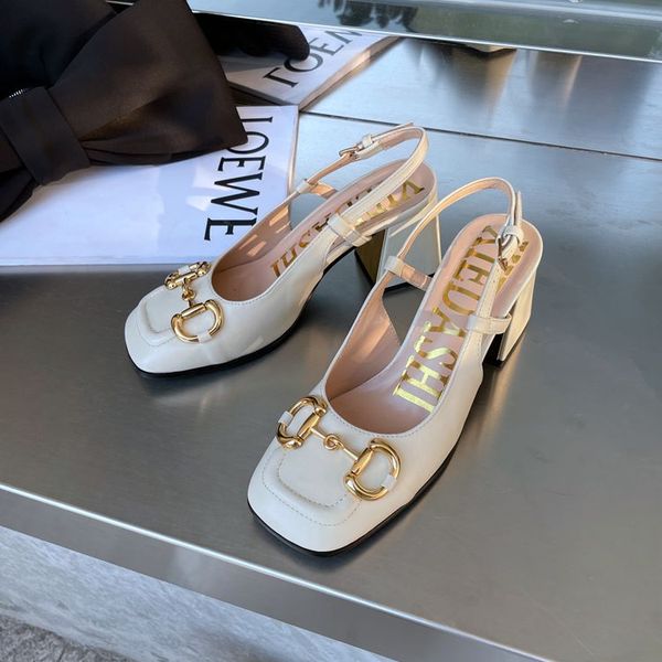 hi marinara button sandal nukong shallow single shoe 2021 summer new style square head retro high heel shoes, Black 
hi marinara button sandal nukong shallow single shoe 2021 summer new style square head retro high heel shoes, Black