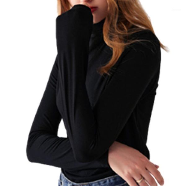 women's t-shirt spring autumn casual o neck basic long shirts 5 solid color size s-2xl women slim top, White
women's t-shirt spring autumn casual o neck basic long shirts 5 solid color size s-2xl women slim top, White