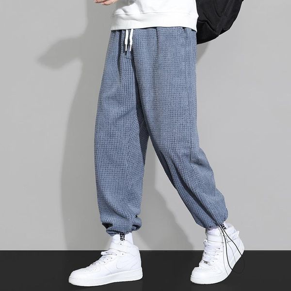 men's pants autumn and winter corduroy fashion male high-grade waffle comfortable loose casual, Black
men's pants autumn and winter corduroy fashion male high-grade waffle comfortable loose casual, Black