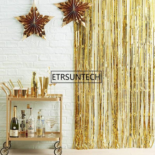 party decoration 100pcs curtains glitter event gold birthday backdrop foil fringe tinsel curtain anniversary
party decoration 100pcs curtains glitter event gold birthday backdrop foil fringe tinsel curtain anniversary