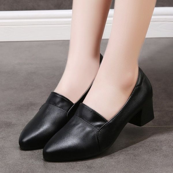 sandals women's shoes women black pu leather office slip-on all-match comfortable square heel pumps zapatos de mujer x7sb
sandals women's shoes women black pu leather office slip-on all-match comfortable square heel pumps zapatos de mujer x7sb