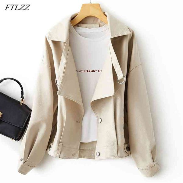 spring autumn women faux short leather jacket streetwear single breasted pu soft coat moto biker female outwear 210430, Black
spring autumn women faux short leather jacket streetwear single breasted pu soft coat moto biker female outwear 210430, Black