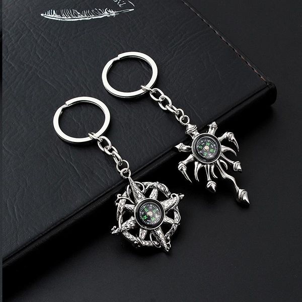 keychains car keychain ghost claw compass creative key holder metal ring chain keyring auto accessories, Silver
keychains car keychain ghost claw compass creative key holder metal ring chain keyring auto accessories, Silver
