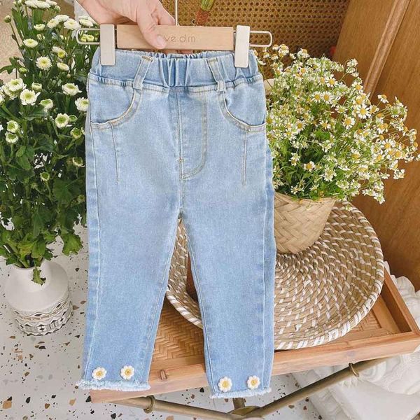 jeans halilo girls flower blue color baby girl denim pants casual children clothing kids trousers factory price
jeans halilo girls flower blue color baby girl denim pants casual children clothing kids trousers factory price