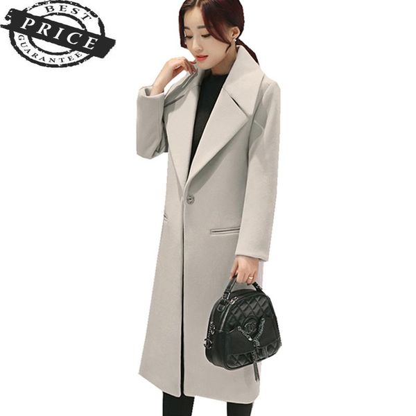 women's wool & blends covered winter women button v-neck pockets coat female slim fashion comfortable concise style tweed zx2252, Black
women's wool & blends covered winter women button v-neck pockets coat female slim fashion comfortable concise style tweed zx2252, Black