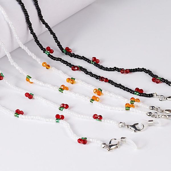 sunglasses frames colored mask strap cherry beaded glasses chains women face lanyard anti slip women's neck chain for eyeglass, Silver
sunglasses frames colored mask strap cherry beaded glasses chains women face lanyard anti slip women's neck chain for eyeglass, Silver