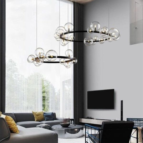 pendant lamps modern bubble ball chandelier lighting for living room nordic designer circle lamp home dinning hanging lights
pendant lamps modern bubble ball chandelier lighting for living room nordic designer circle lamp home dinning hanging lights