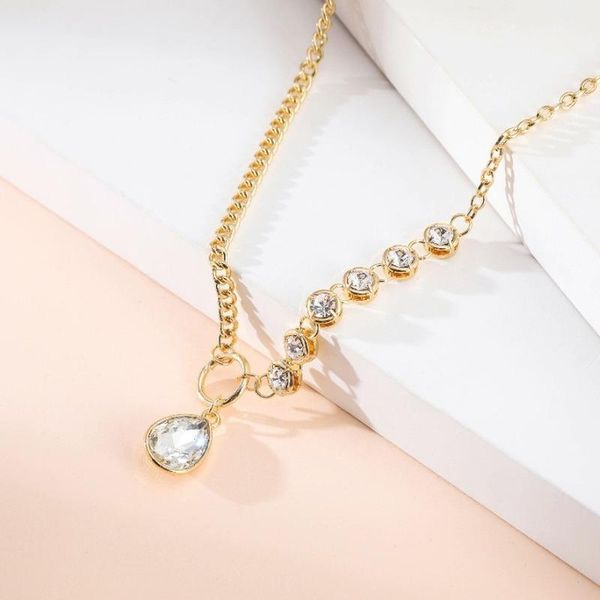 pendant necklaces light luxury versatile adjustable necklace female design simple glass diamond clavicle chain jewelry gift, Silver
pendant necklaces light luxury versatile adjustable necklace female design simple glass diamond clavicle chain jewelry gift, Silver