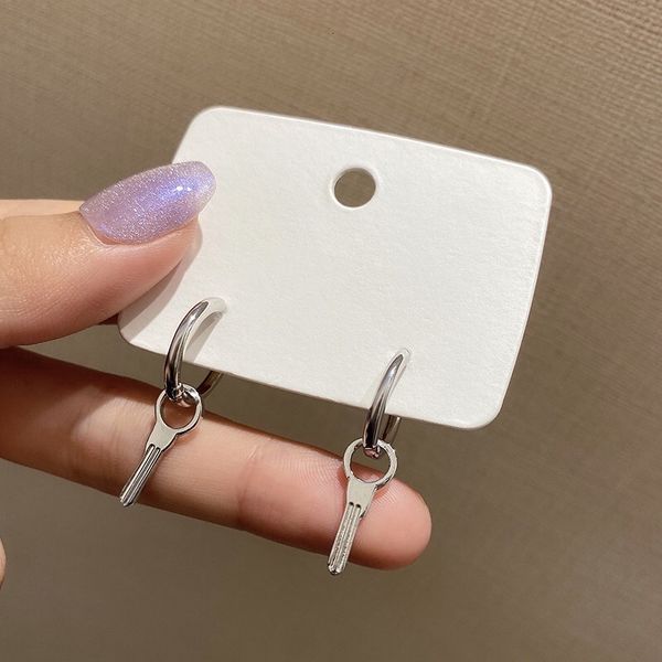 ring key new earrings fashion women's simple cold wind niche design fashion sense, Golden
ring key new earrings fashion women's simple cold wind niche design fashion sense, Golden