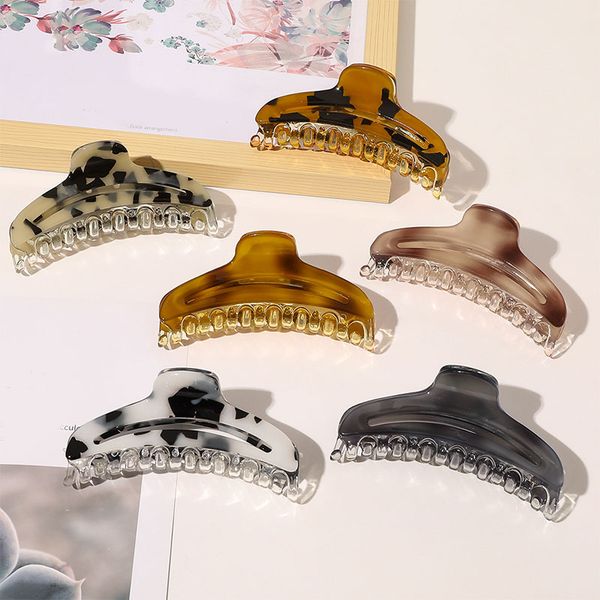 fashion acetate amber tortoise shell hair claws women leopard print acrylic hairpins geometric hair clip hair accessories, Slivery;golden
fashion acetate amber tortoise shell hair claws women leopard print acrylic hairpins geometric hair clip hair accessories, Slivery;golden