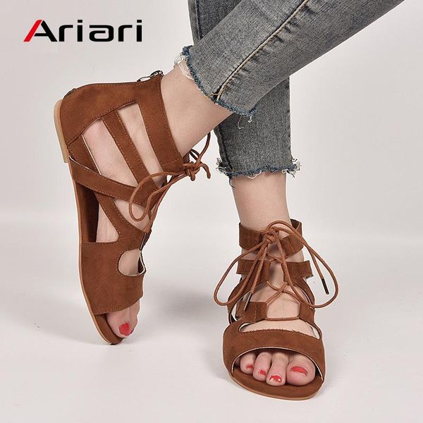 summer sandals women cross-tie flats fashion designer lace up band ladies gladiator sandal shoes zapatos mujer, Black
summer sandals women cross-tie flats fashion designer lace up band ladies gladiator sandal shoes zapatos mujer, Black