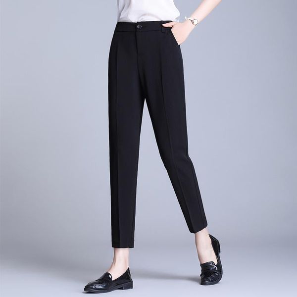 women's pants & capris pencil black straight leg slim pocket trouser elegant ol business women bigsize office lady career work wear, Black;white
women's pants & capris pencil black straight leg slim pocket trouser elegant ol business women bigsize office lady career work wear, Black;white