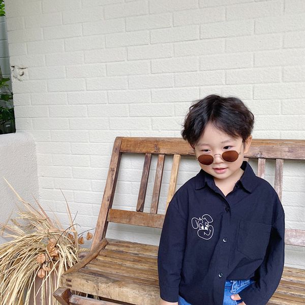 spring autumn boys cute dog printed casual shirts kid children long sleeve shirt 210508, White;black
spring autumn boys cute dog printed casual shirts kid children long sleeve shirt 210508, White;black