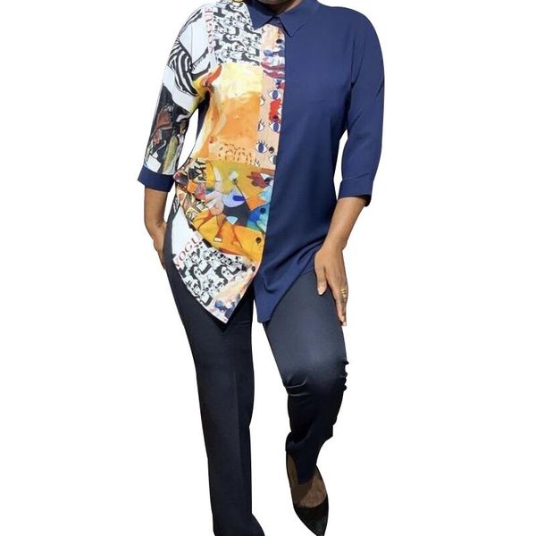ethnic clothing 2 piece set dashiki african women pants and turn-down collar blouse fashion print irregular office lady suit outfits, Red
ethnic clothing 2 piece set dashiki african women pants and turn-down collar blouse fashion print irregular office lady suit outfits, Red