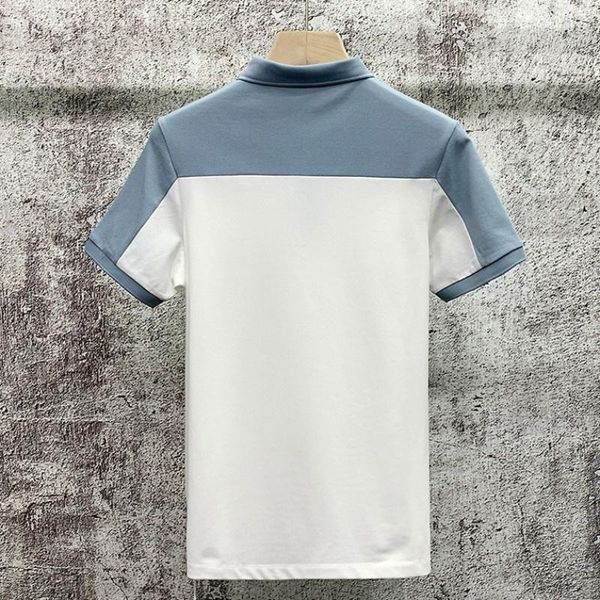 men's t-shirts men fashion colors mixed summer short sleeve t-shirt pullover lapel collar business man casual tees office work, White;black
men's t-shirts men fashion colors mixed summer short sleeve t-shirt pullover lapel collar business man casual tees office work, White;black