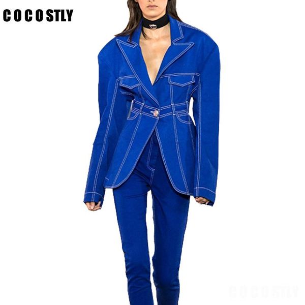women's jackets 2021 runway women denim jacket extra shoulder stitching contrast one button jeans coat veste femme, Black;brown
women's jackets 2021 runway women denim jacket extra shoulder stitching contrast one button jeans coat veste femme, Black;brown