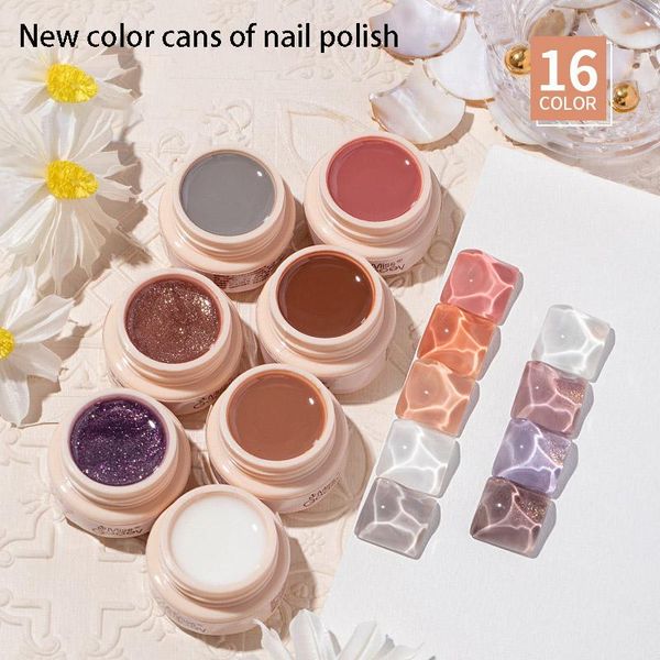 nail gel 2021 16-color canned polish jelly color potherapy japanese glue nude shop special art, Red;pink
nail gel 2021 16-color canned polish jelly color potherapy japanese glue nude shop special art, Red;pink