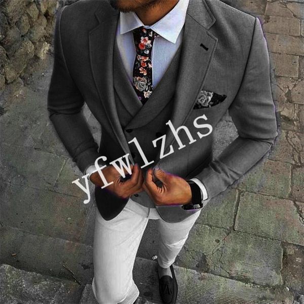 men's suits & blazers handsome one button groomsmen notch lapel groom tuxedos wedding dress men blazer prom dinner (jacket+pants+tie+ve, White;black
men's suits & blazers handsome one button groomsmen notch lapel groom tuxedos wedding dress men blazer prom dinner (jacket+pants+tie+ve, White;black
