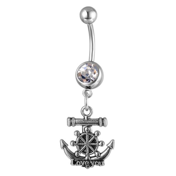 d0058 1 color clear color belly ring nice style belly ring with piercing body jewlery navel belly ring body jewelry, Silver
d0058 1 color clear color belly ring nice style belly ring with piercing body jewlery navel belly ring body jewelry, Silver