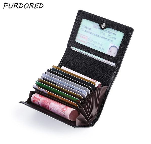 card holders purdored 1 pc casual fordable short men wallet purse genuine leather business holder case pasjeshouder, Brown;gray
card holders purdored 1 pc casual fordable short men wallet purse genuine leather business holder case pasjeshouder, Brown;gray