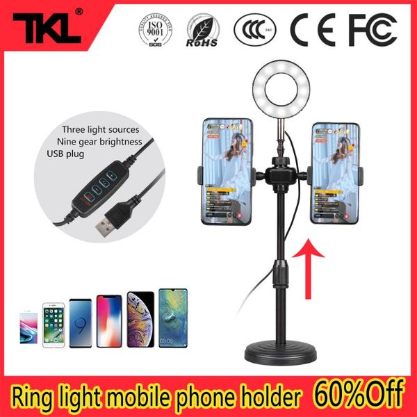 3.5 "selfie ring light cell phone holder mic stand live stream makeup led lighting 3 mode 9 level brightness android microphones
3.5 "selfie ring light cell phone holder mic stand live stream makeup led lighting 3 mode 9 level brightness android microphones