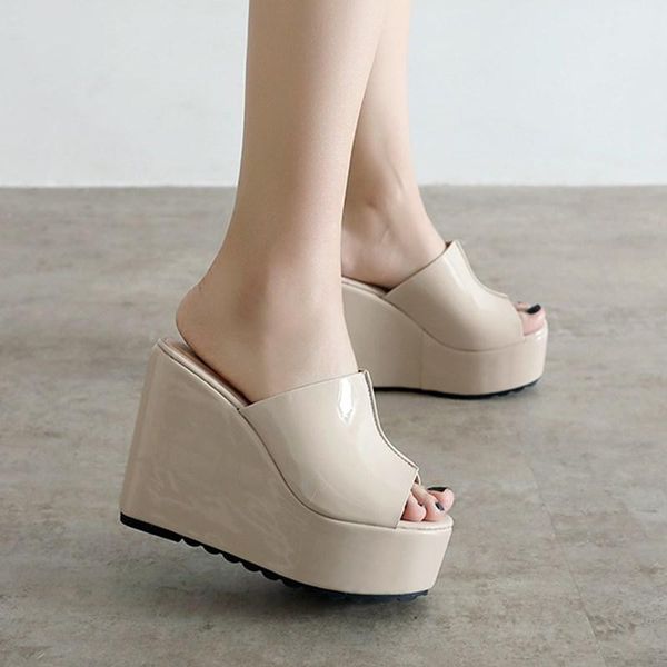 slippers ins ladies pumps solid slip on open toe platform sandals women wedges casual concise outside shoes woman slides, Black
slippers ins ladies pumps solid slip on open toe platform sandals women wedges casual concise outside shoes woman slides, Black