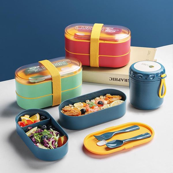 portable double-layer children's lunch box can microwave-heated storage container tableware bento soup cup insulation bag dinnerware se
portable double-layer children's lunch box can microwave-heated storage container tableware bento soup cup insulation bag dinnerware se