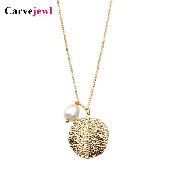 pendant necklaces carvejewl korea design cute simulated pearl metal leaf necklace gift ethnic bohemian short chain drop, Silver
pendant necklaces carvejewl korea design cute simulated pearl metal leaf necklace gift ethnic bohemian short chain drop, Silver