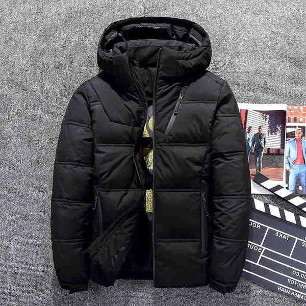 hooded duck down jackets winter mens warm thick quality coats male overcoat parkas man puffer casual, Black
hooded duck down jackets winter mens warm thick quality coats male overcoat parkas man puffer casual, Black