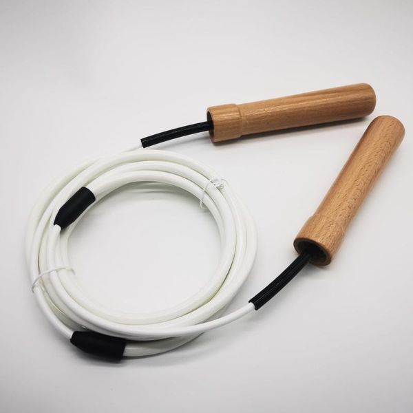 jump ropes steel core pu coat heavy rope cord wood handle ball bearing crossfit fitness 400 gram loose weight
jump ropes steel core pu coat heavy rope cord wood handle ball bearing crossfit fitness 400 gram loose weight