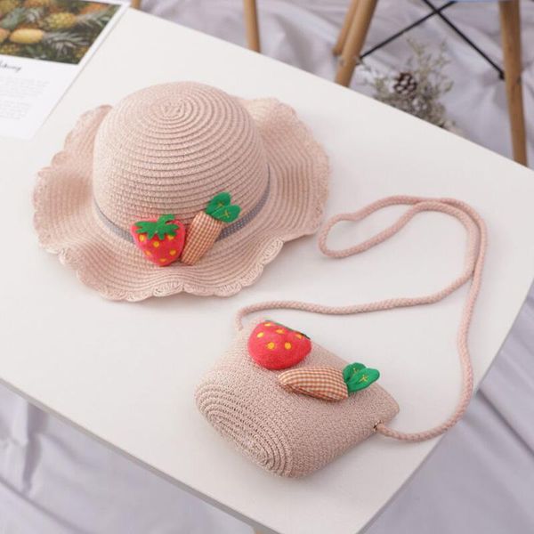 korean carrot strawberry children sun hat bag set spring summer brand beach straw for boy girl kid wide brim cap hats, Blue;gray
korean carrot strawberry children sun hat bag set spring summer brand beach straw for boy girl kid wide brim cap hats, Blue;gray