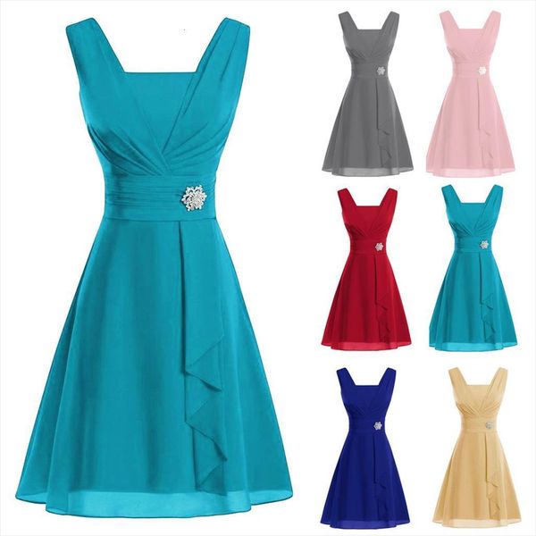 wedding plus size womens dress high waist mini fashion chiffon evening party femme casual sleeveless dresses vestidos, Black;gray
wedding plus size womens dress high waist mini fashion chiffon evening party femme casual sleeveless dresses vestidos, Black;gray