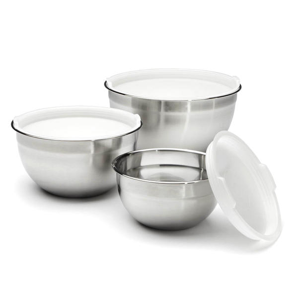 stainless steel salad bowls set mixing bowl with lid diy cake bread mixer kitchen cooking baking storage tools
stainless steel salad bowls set mixing bowl with lid diy cake bread mixer kitchen cooking baking storage tools