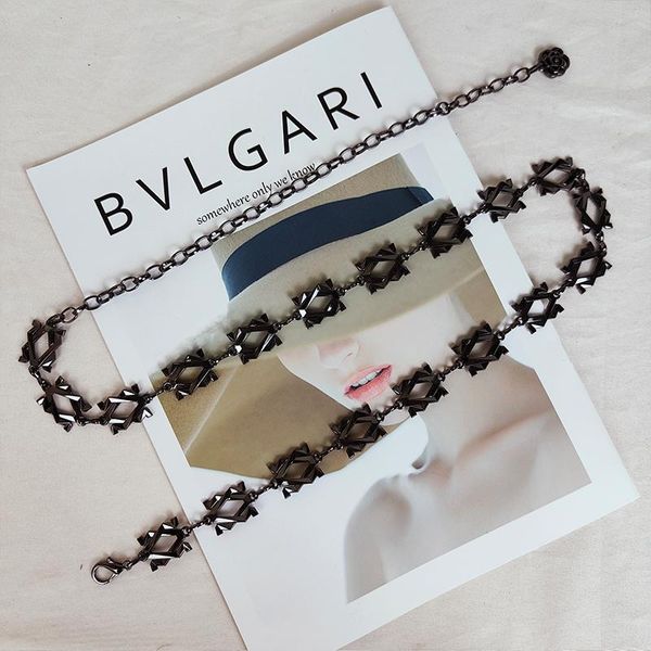belts black fine metal waist chain women's accessories belt decorative dress jeans, Black;brown
belts black fine metal waist chain women's accessories belt decorative dress jeans, Black;brown