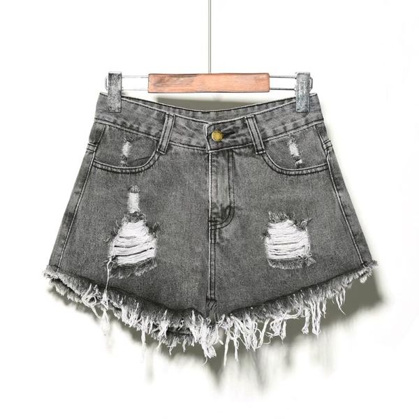 women jeans denim holes short vintage ripped casual summer high waist pants women's, Blue
women jeans denim holes short vintage ripped casual summer high waist pants women's, Blue