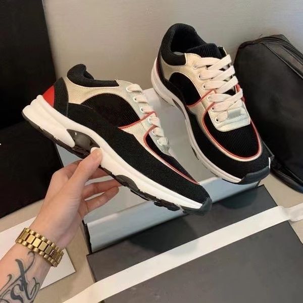 2022 designer sneaker men sneakers luxury women casual shoes party velvet calfskin mixed fiber cowhide cattlehide reflective fat big size 35, Black
2022 designer sneaker men sneakers luxury women casual shoes party velvet calfskin mixed fiber cowhide cattlehide reflective fat big size 35, Black
