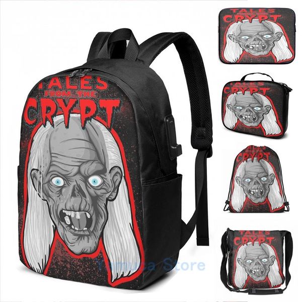 backpack funny graphic print tales from the crypt cryptkeeper usb charge men school bags women bag travel laptop
backpack funny graphic print tales from the crypt cryptkeeper usb charge men school bags women bag travel laptop