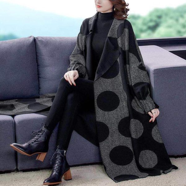 women's trench coats big wave point mid-length large lapel coat jacket for autumn and winter 2021 mother casual windbreaker with belt, Tan;black
women's trench coats big wave point mid-length large lapel coat jacket for autumn and winter 2021 mother casual windbreaker with belt, Tan;black