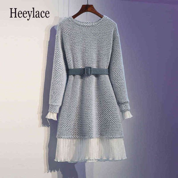 plus size office ladies mini sweater dresses winter thick warm patchwork ruffles long sleeve knitted dress women bodycon dresses g1214, Black;gray
plus size office ladies mini sweater dresses winter thick warm patchwork ruffles long sleeve knitted dress women bodycon dresses g1214, Black;gray