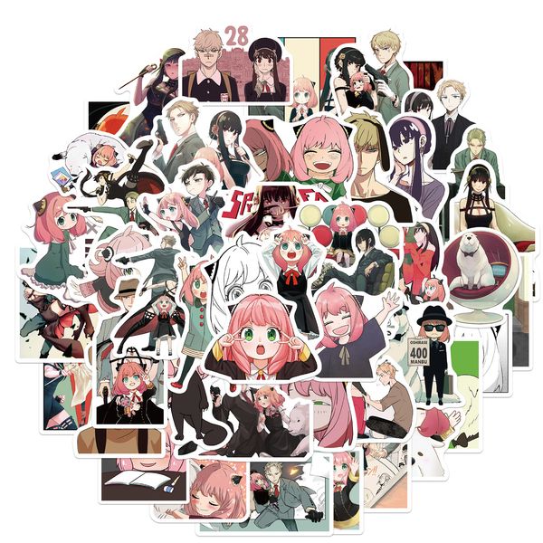 50 pcs mixed anime spy family graffiti skateboard stickers for car lapfridge helmet pad bicycle bike motorcycle ps4 book guitar pvc decal
50 pcs mixed anime spy family graffiti skateboard stickers for car lapfridge helmet pad bicycle bike motorcycle ps4 book guitar pvc decal