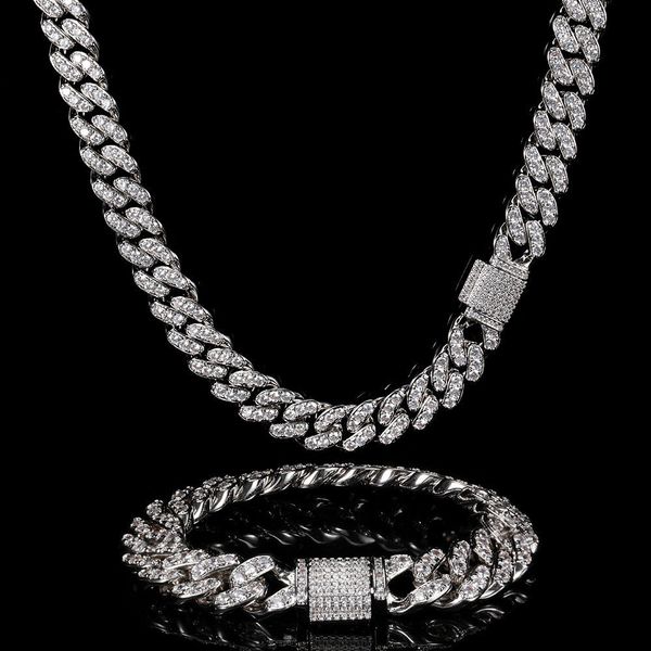 factory wholesale 12mm single row zircon hip hop cuban chain trendsetter simple men's bracelet necklace cubanchain popular fashion xmas
factory wholesale 12mm single row zircon hip hop cuban chain trendsetter simple men's bracelet necklace cubanchain popular fashion xmas