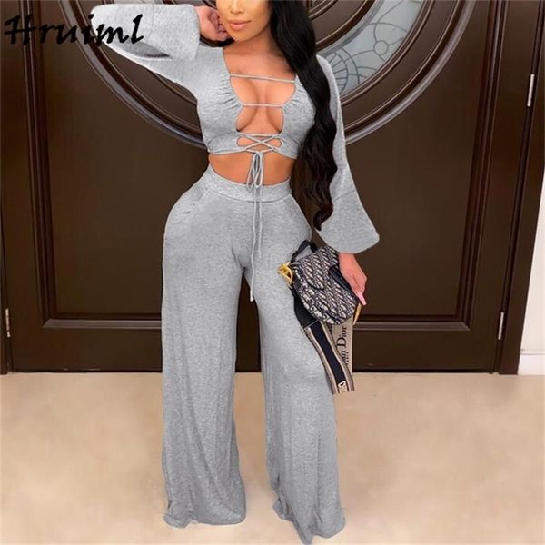 two piece outfits for women sets fashion flare sleeve hollow out strappy crop wide leg pants set solid party clubwear 210513, White
two piece outfits for women sets fashion flare sleeve hollow out strappy crop wide leg pants set solid party clubwear 210513, White