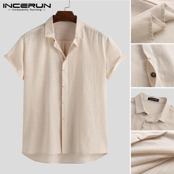 men's casual shirts incerun 2021 button streetwear men shirt cotton solid color short sleeve lapel camisa mens brand harajuku 5xl, White;black
men's casual shirts incerun 2021 button streetwear men shirt cotton solid color short sleeve lapel camisa mens brand harajuku 5xl, White;black