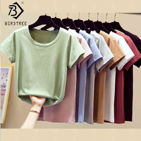 8 colors summer new oversize s-5xl solid cotton t-shirt for women short sleeve o-neck elastic tees all match t02612k 210419, White
8 colors summer new oversize s-5xl solid cotton t-shirt for women short sleeve o-neck elastic tees all match t02612k 210419, White