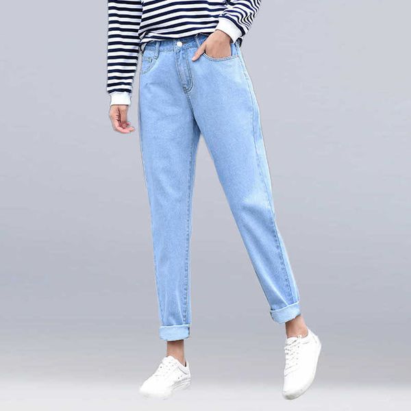 women jeans vintage straight mom loose blue denim pants ankle length trousers female casual streetwear harem 210927
women jeans vintage straight mom loose blue denim pants ankle length trousers female casual streetwear harem 210927