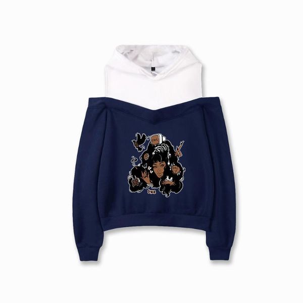 men's hoodies & sweatshirts sza fashion four seasons gothic punk sportswear youthful vitality girl/women condole belt fleece novelty st, Black
men's hoodies & sweatshirts sza fashion four seasons gothic punk sportswear youthful vitality girl/women condole belt fleece novelty st, Black