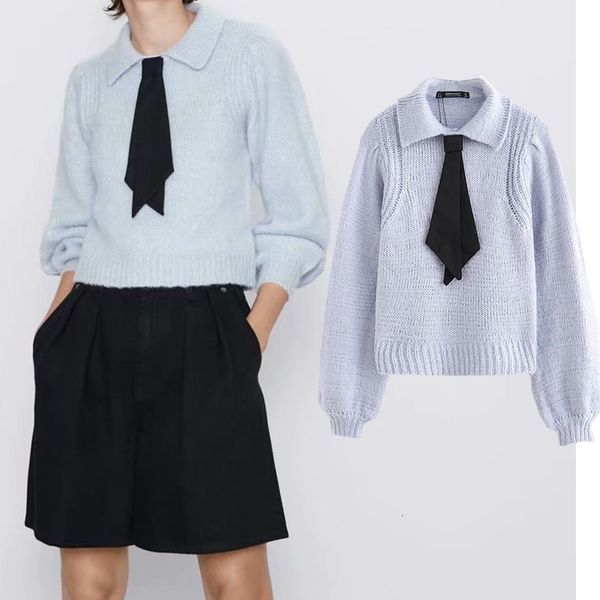 tank female autumn lasso collar turned girl long college style loose sweater knitted or crocheted, White
tank female autumn lasso collar turned girl long college style loose sweater knitted or crocheted, White