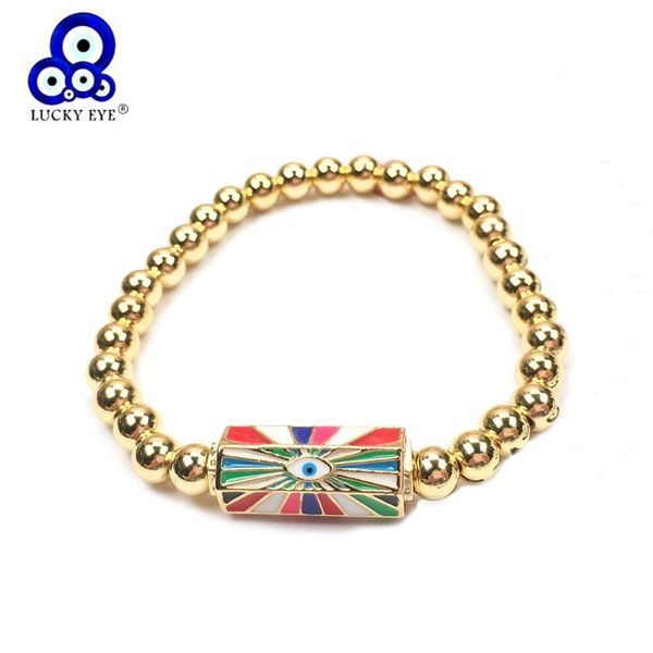 beaded, strands lucky eye gold color 6mm bead turkish evil bracelet copper adjustable beaded for women girls men jewelry le905, Black
beaded, strands lucky eye gold color 6mm bead turkish evil bracelet copper adjustable beaded for women girls men jewelry le905, Black