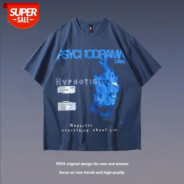 streetwear men summer high street ins dark flame print short-sleeved t-shirt and women oversize hip-hop #x81t, White;black
streetwear men summer high street ins dark flame print short-sleeved t-shirt and women oversize hip-hop #x81t, White;black